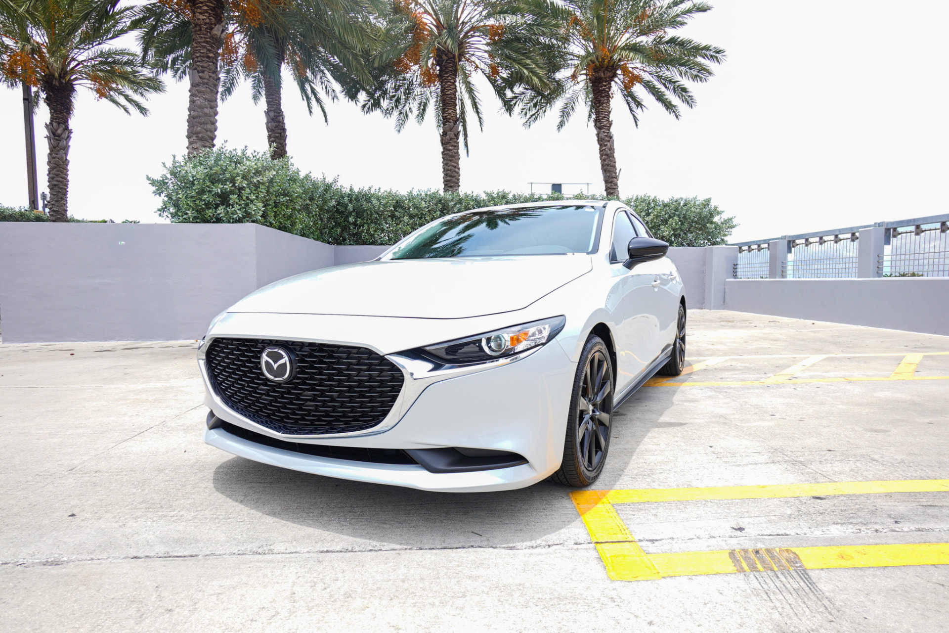 2026 Mazda3 rideshare rental vehicle in Hollywood, Florida